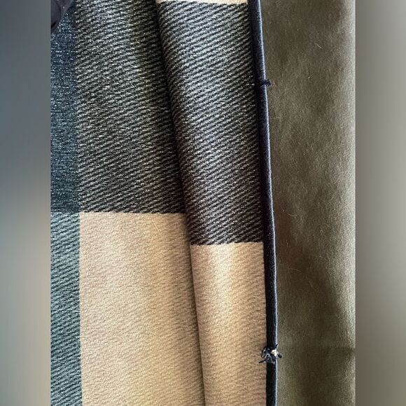 Ruggable Buffalo Plaid Blue Ivory Rug Discontinued 5 x 7 - Picture 9 of 14